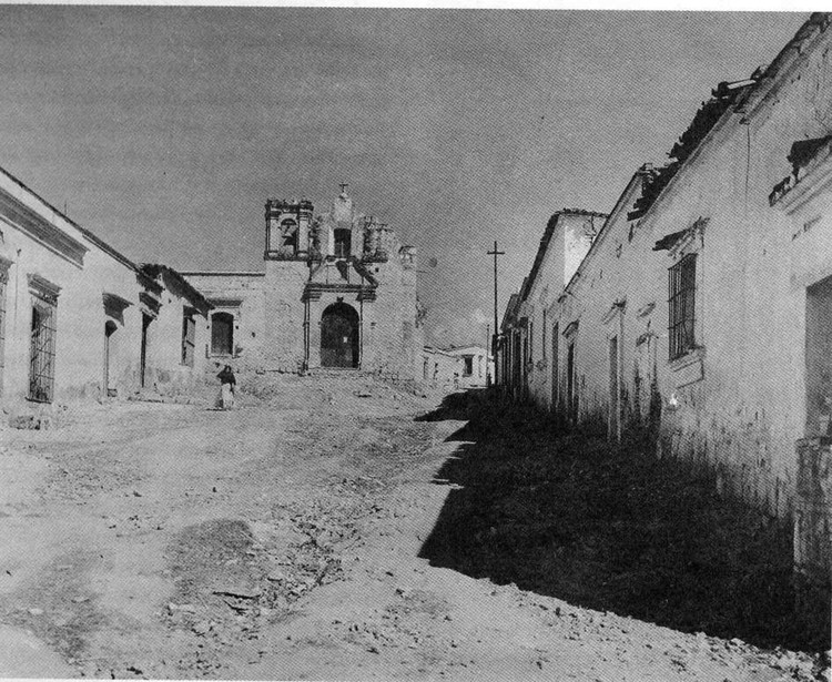Fotos antiguas de Oaxaca, Calles, El Calvario